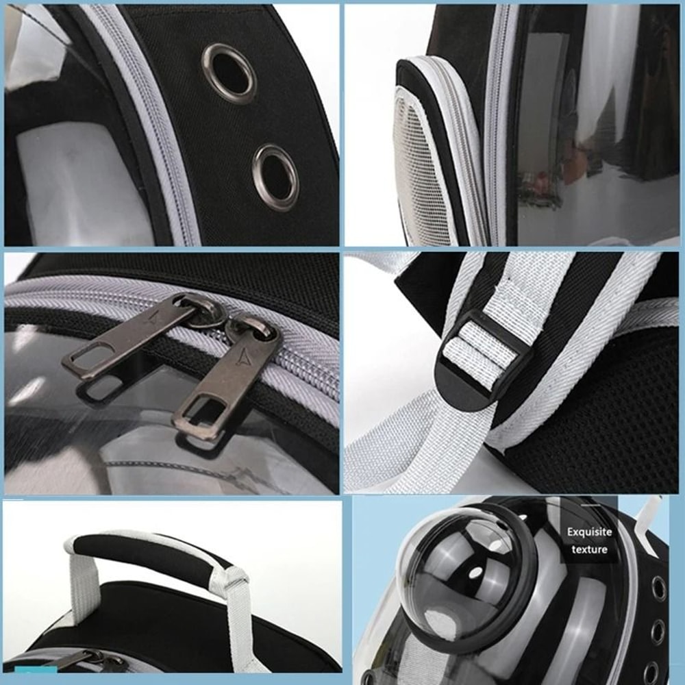 Breathable Space Capsule Cat Backpack Carrier 5