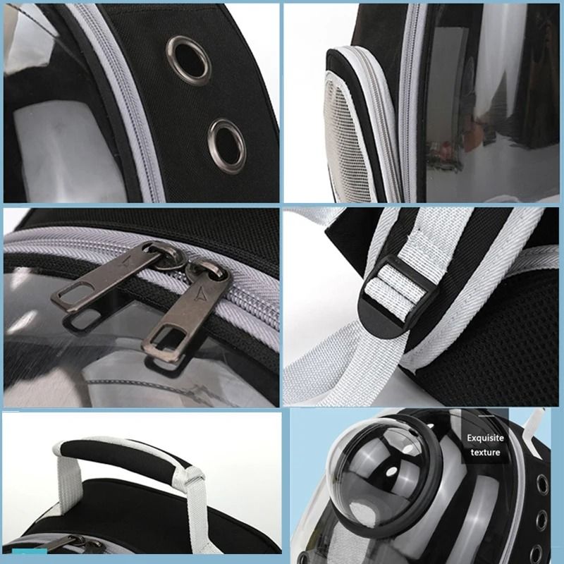 Breathable Space Capsule Cat Backpack Carrier 5