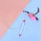 Metal Wire Cat Teaser Wand With Feather And Bell 6