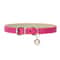 Adjustable PU Leather Cat Collar With Metal Buckle For Small Dogs And Cats 12