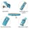 Adjustable PU Leather Cat Collar With Metal Buckle For Small Dogs And Cats 10
