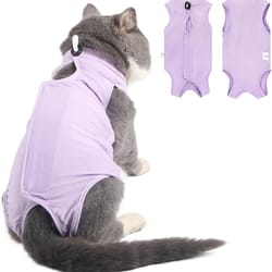 cat surgery recovery suit for spay neuter care and anti licking protection