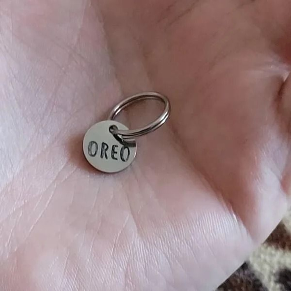 Personalized Mini Pet ID Tag For Cats Puppies And Anti Lost Collar Safety 3
