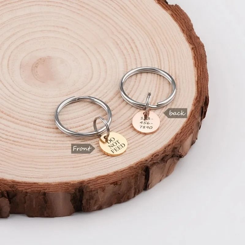 Personalized Mini Pet ID Tag For Cats Puppies And Anti Lost Collar Safety 7