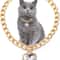 Luxury Gold Pet Necklace With Heart Diamond Pendant For Cats And Small Dogs 2
