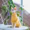 Striped Cotton Winter Cat Jumpsuit For Sphynx Devon Rex Kittens And Small Cats 6