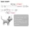 Reflective Personalized Nylon Pet Collar With Engraved ID For Cats Puppies And Small Dogs 13