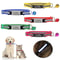 Reflective Personalized Nylon Pet Collar With Engraved ID For Cats Puppies And Small Dogs 16