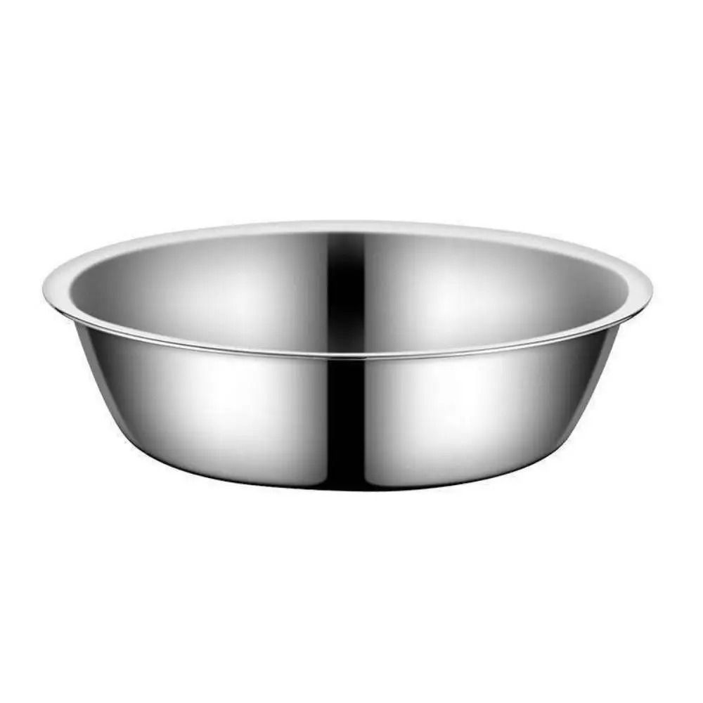 Large Capacity Stainless Steel Pet Bowl For Dogs Cats Food And Water Feeding 5