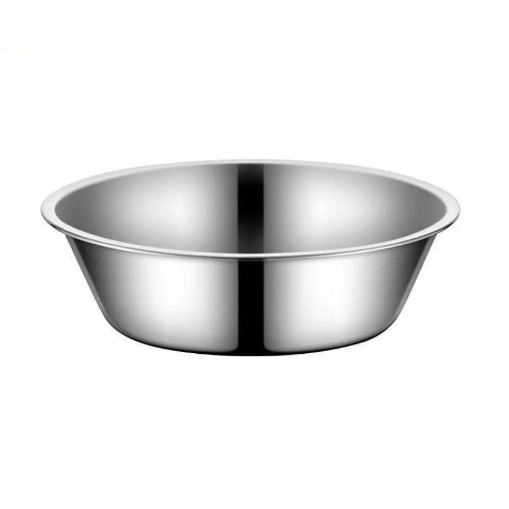 Large Capacity Stainless Steel Pet Bowl For Dogs Cats Food And Water Feeding 4