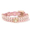 Adjustable Pearl Rhinestone Pet Necklace Collar For Cats Kittens And Small Dogs 3