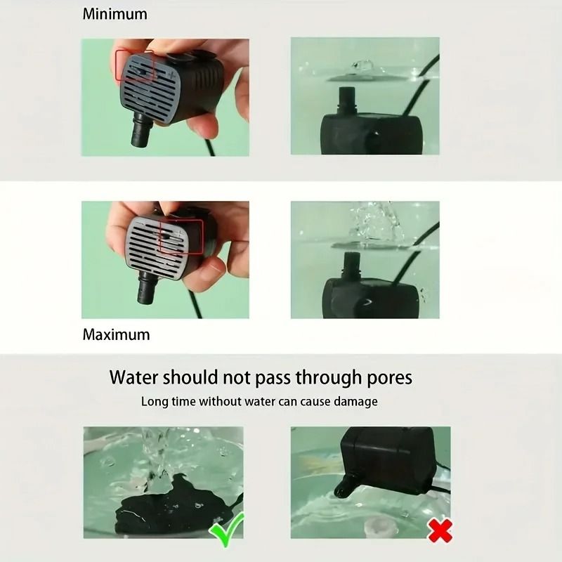 USB Quiet 1L Cat Water Fountain With Filter For Automatic Pet Drinking 6