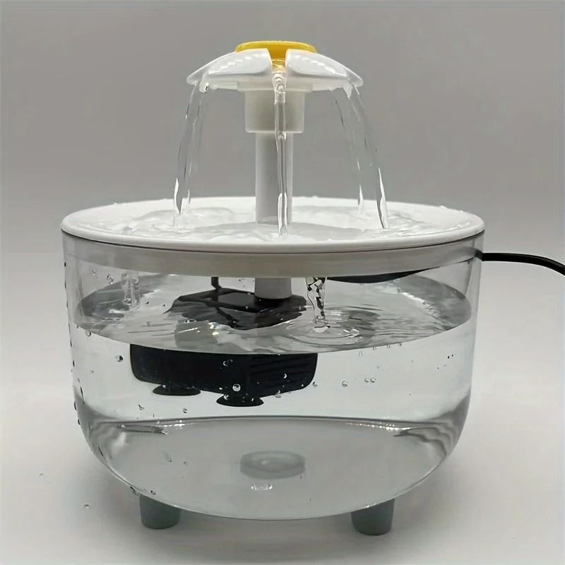 USB Quiet 1L Cat Water Fountain With Filter For Automatic Pet Drinking 7