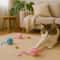 Wool Yarn Cat Toy Balls With Bell For Indoor Interactive Self Play 3