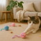 Wool Yarn Cat Toy Balls With Bell For Indoor Interactive Self Play 3