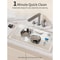 Wireless 3L Stainless Steel Cat Water Fountain With Battery And Smart Faucet Flow 8