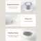 ROJECO 6 Meal Automatic Pet Feeder For Wet And Dry Cat Food 3