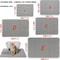 Double Layer Waterproof Cat Litter Mat For Non Slip Litter Box Floor Protection 9