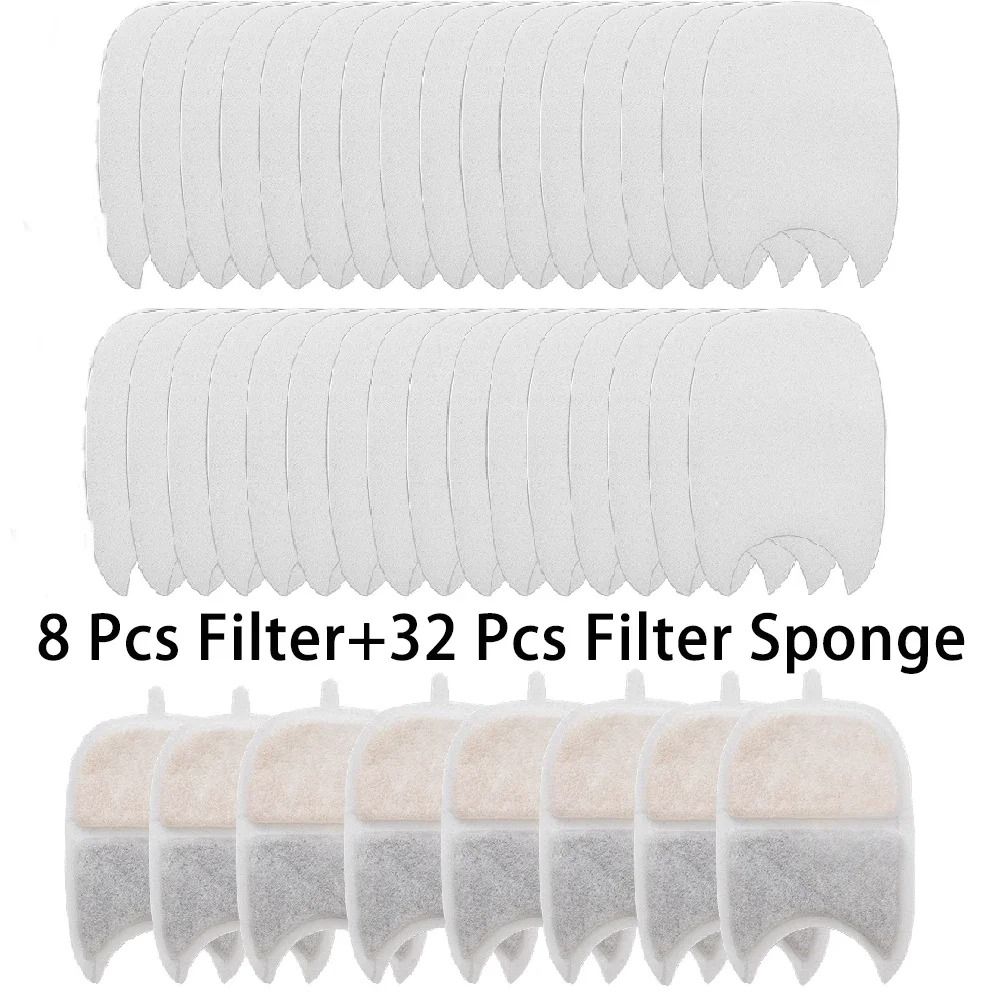 6 Layer Stainless Steel Cat Water Fountain Replacement Filters For Dogs And Cats 3