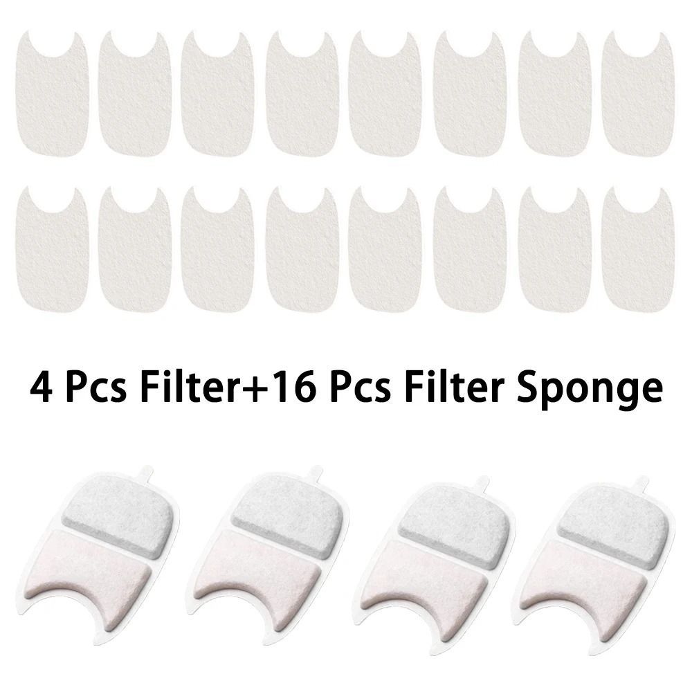 6 Layer Stainless Steel Cat Water Fountain Replacement Filters For Dogs And Cats 2