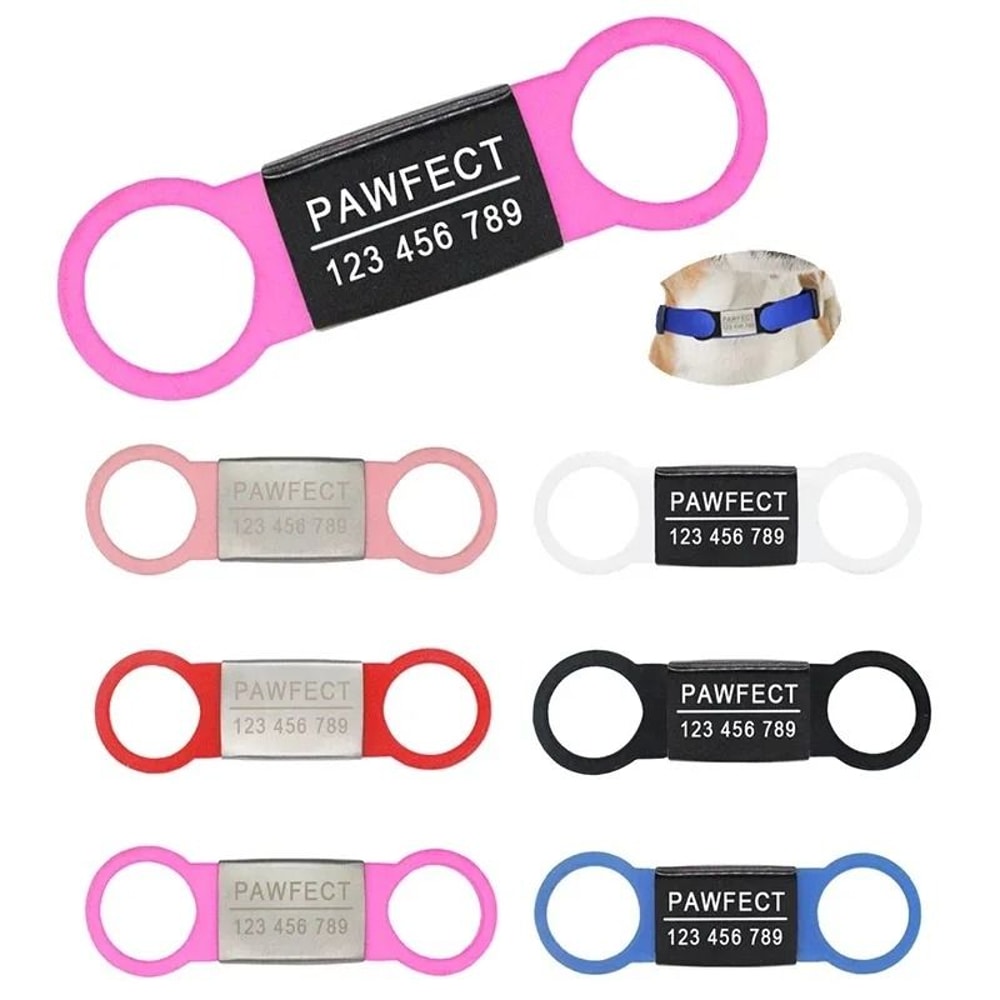 Personalized Stainless Steel Pet ID Tag With Free Engraving For Dogs And Cats 10