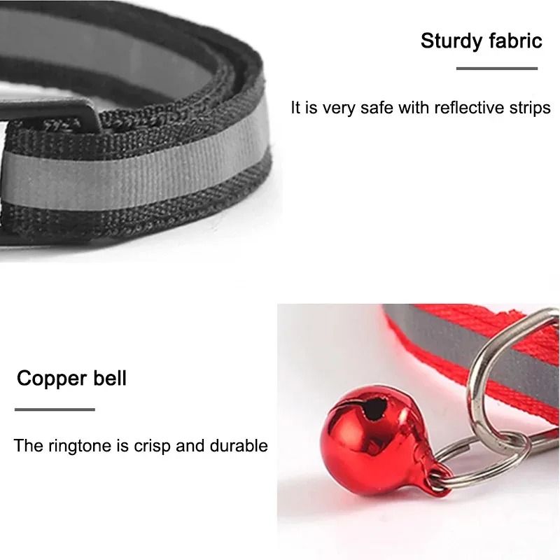 Bulk Adjustable Cat Collars With Bells For Kittens Puppies And Small Pets Pack Of Ten 4