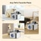 Rechargeable Stainless Steel Cat Water Fountain Wireless Sensor Pet Dispenser For Cats And Dogs 11