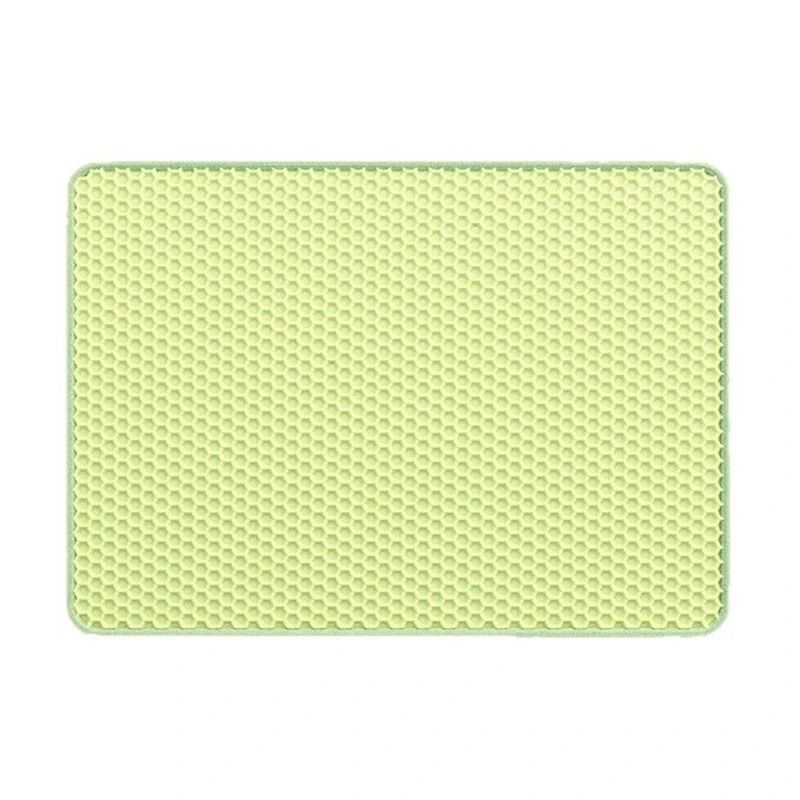 Waterproof Cat Litter Mat Double Layer Washable Non Slip Pad For Litter Boxes 4