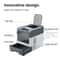 Portable Collapsible Cat Litter Box With Splash Guard Lid And Scoop For Easy Cleaning 8