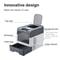 Portable Collapsible Cat Litter Box With Splash Guard Lid And Scoop For Easy Cleaning 8