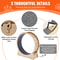 Wooden Cat Exercise Wheel Large Indoor Running Treadmill With Detachable Carpet And Teaser 10