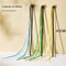 Feather Cat Toy Teaser Wand With Satin Ribbon And Bell For Kitten Play 7