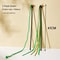 Feather Cat Toy Teaser Wand With Satin Ribbon And Bell For Kitten Play 6