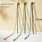 Feather Cat Toy Teaser Wand With Satin Ribbon And Bell For Kitten Play 8