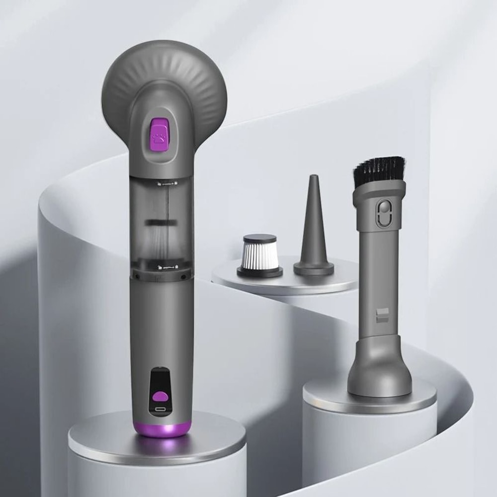 Multifunctional Pet Hair Vacuum Cleaner With Cyclonic Suction For Home And Car Cleaning 3