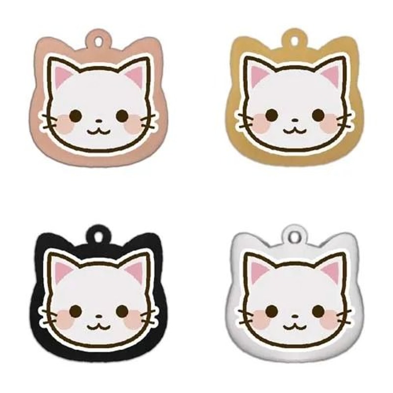 Personalized Cat Tag Stainless Steel Engraved Pet ID Pendant For Kittens And Cats 4