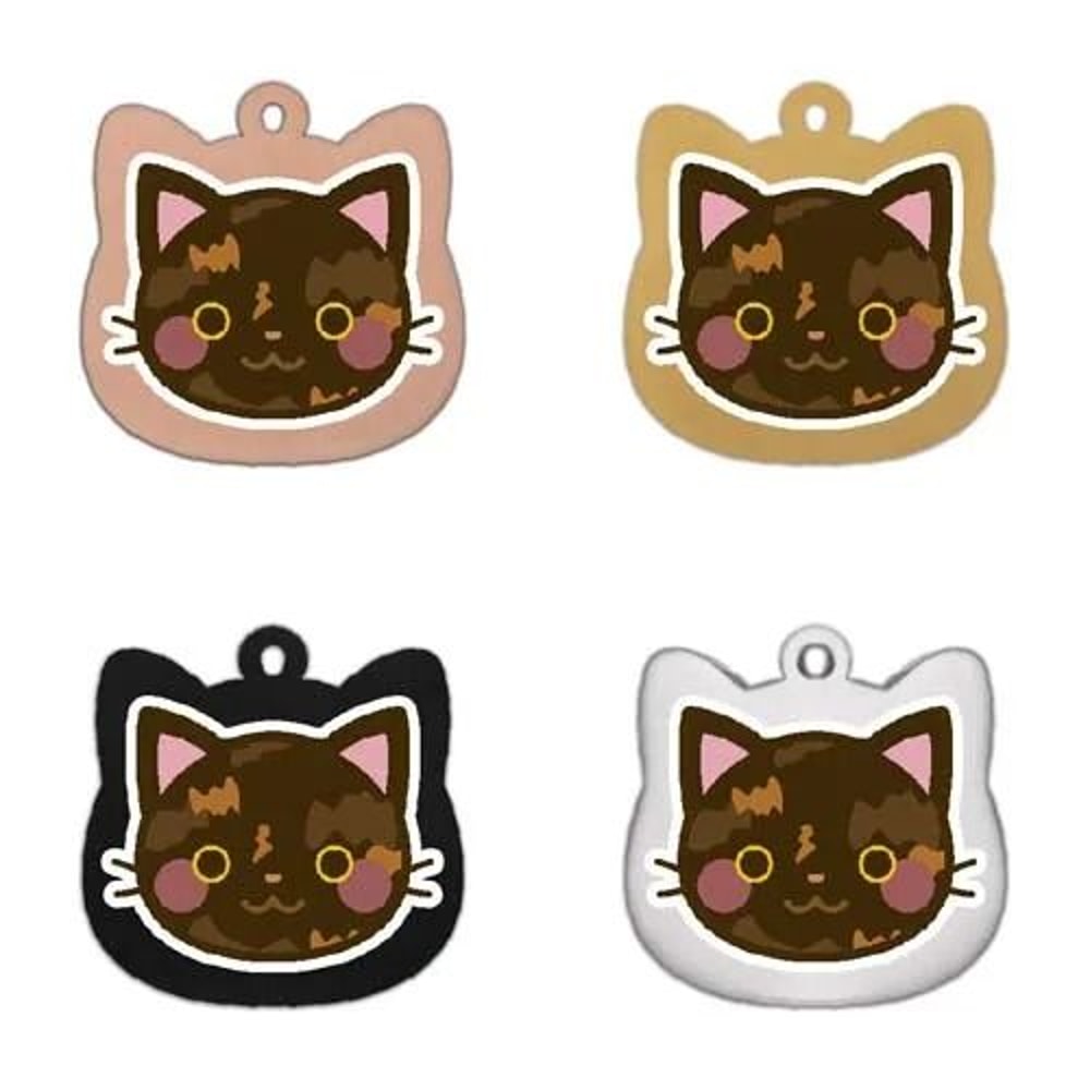 Personalized Cat Tag Stainless Steel Engraved Pet ID Pendant For Kittens And Cats 5