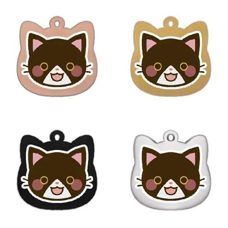 Personalized Cat Tag Stainless Steel Engraved Pet ID Pendant For Kittens And Cats 11