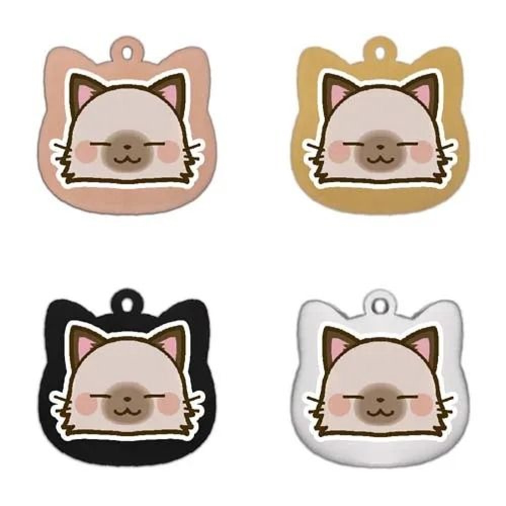 Personalized Cat Tag Stainless Steel Engraved Pet ID Pendant For Kittens And Cats 14