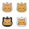 Personalized Cat Tag Stainless Steel Engraved Pet ID Pendant For Kittens And Cats 15