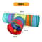 Foldable Cat Tunnel Toy Colorful Breathable Maze Tube For Interactive Indoor Pet Play 4