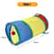 Foldable Cat Tunnel Toy Colorful Breathable Maze Tube For Interactive Indoor Pet Play 1