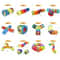 Foldable Cat Tunnel Toy Colorful Breathable Maze Tube For Interactive Indoor Pet Play 15