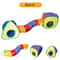 Foldable Cat Tunnel Toy Colorful Breathable Maze Tube For Interactive Indoor Pet Play 10