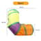 Foldable Cat Tunnel Toy Colorful Breathable Maze Tube For Interactive Indoor Pet Play 8