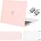 025 Clear Hard Shell MacBook Cover Snap On Case For MacBook Air Pro M1M4 14