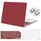 025 Clear Hard Shell MacBook Cover Snap On Case For MacBook Air Pro M1M4 19