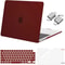 025 Clear Hard Shell MacBook Cover Snap On Case For MacBook Air Pro M1M4 3