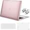 025 Clear Hard Shell MacBook Cover Snap On Case For MacBook Air Pro M1M4 6