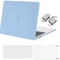 025 Clear Hard Shell MacBook Cover Snap On Case For MacBook Air Pro M1M4 7